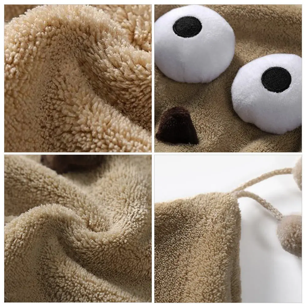 

1Pcs Cartoon Style Hair Drying Cap Elastic Design Comfortable Wear Suitable for Students Office Workers Bathing