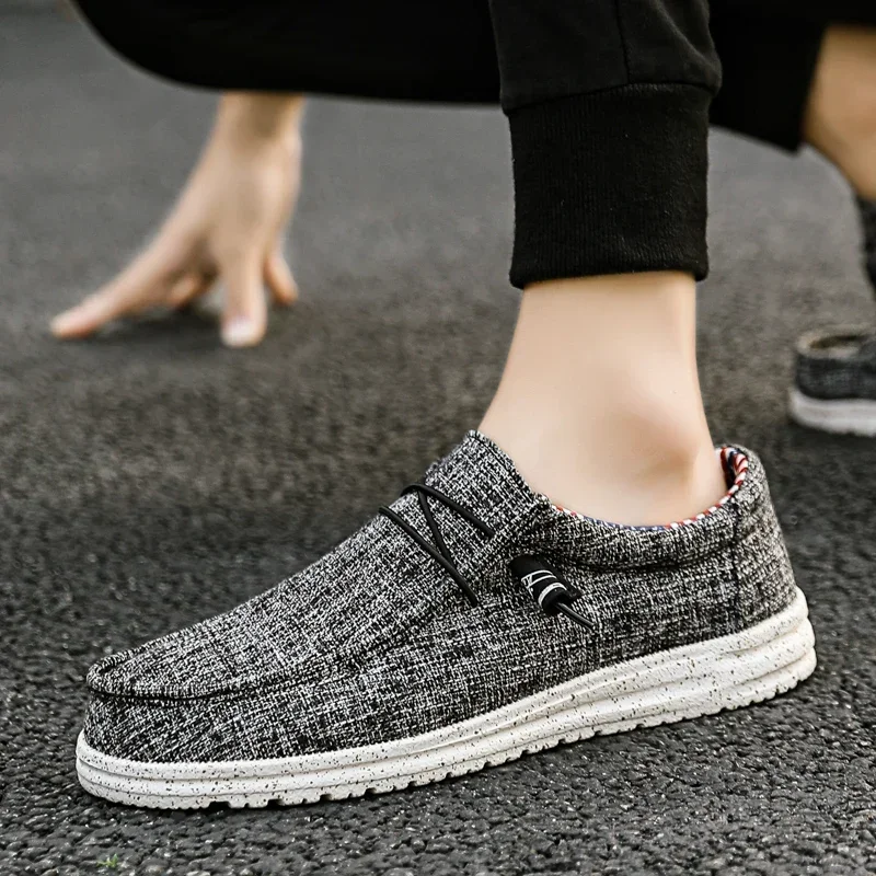 Men's Casual Shoes Light Non-slip Loafer Flat Shoes Outdoor Sneakers Vulcanized Shoes for Men Sapatos Formais Masculinos