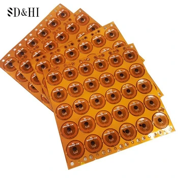 1 adet mikro küçük boy RFID 13.56mhz NFC programlanabilir çip Bluetooth etiket/etiket FPC etiketi çapı 12mm