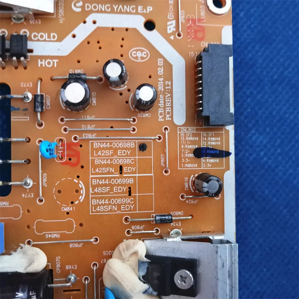 BN44-00698B L42SF_EDY Płytka zasilająca do UA40H5100AR HG40AD670CJ UE40J5100AK UE40J5100AW UE40H5000AK BN44-00703