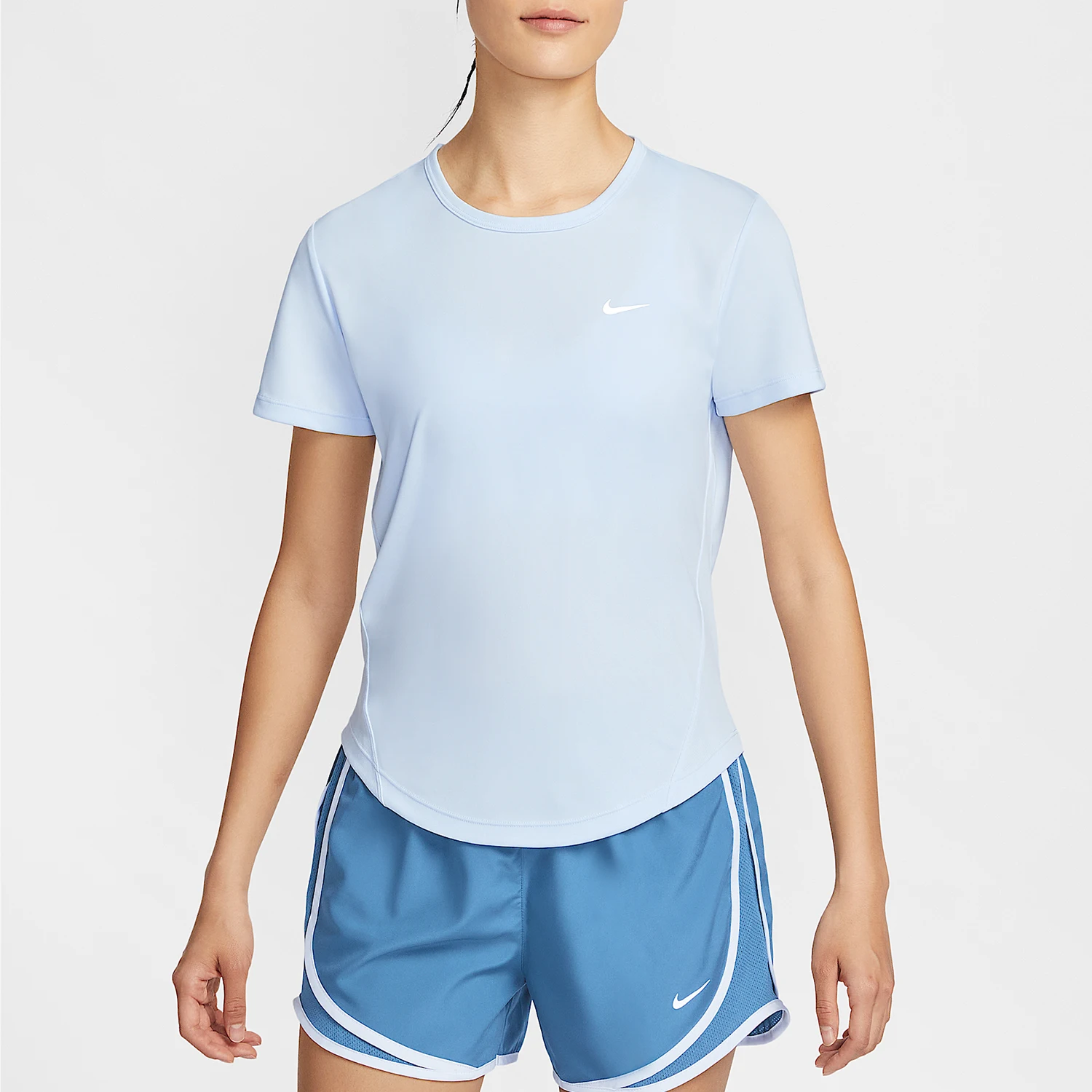 

Nike genuine Dri-FIT Women's Knit Crop Breathable Casual T-shirt HQ0649-423