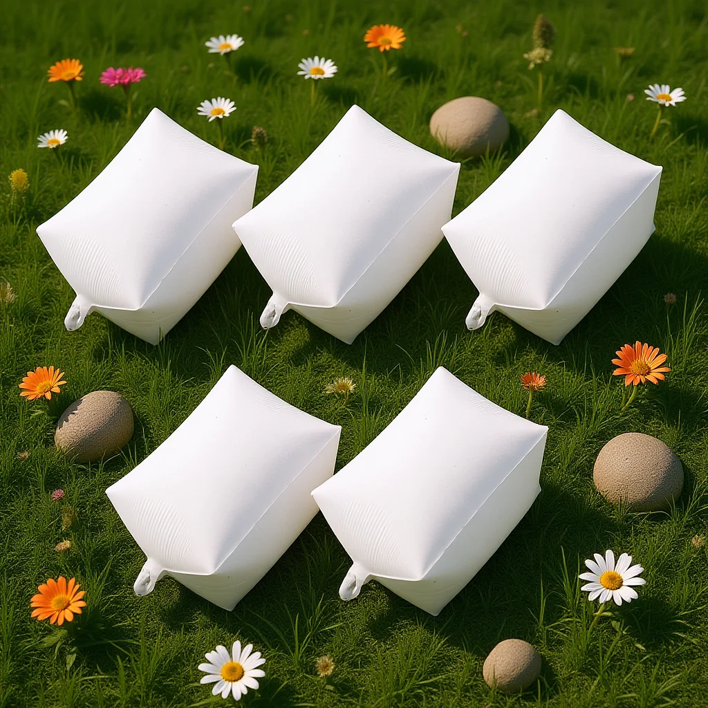 

5Pcs Inflatable Balloons Writable Square for Celebration Party Decor Birthday Wedding Floating Decorative Balloon