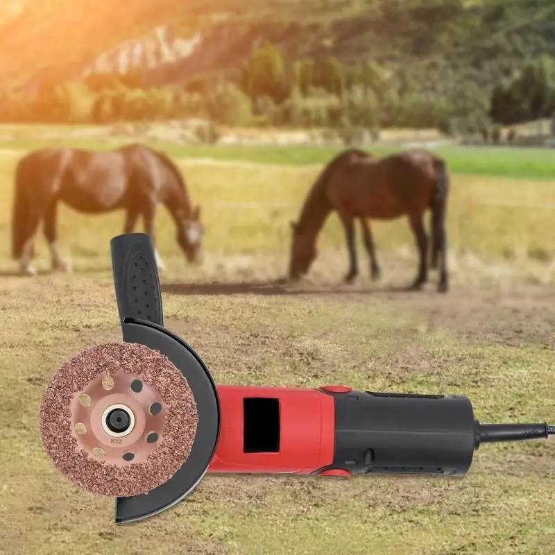 

Animal Hoofs Maintenance Tool Grinding Wheel Metal Hoofs Trimming Cutter for Safe Trimming Of Pig Sheep and Cattle Hooves