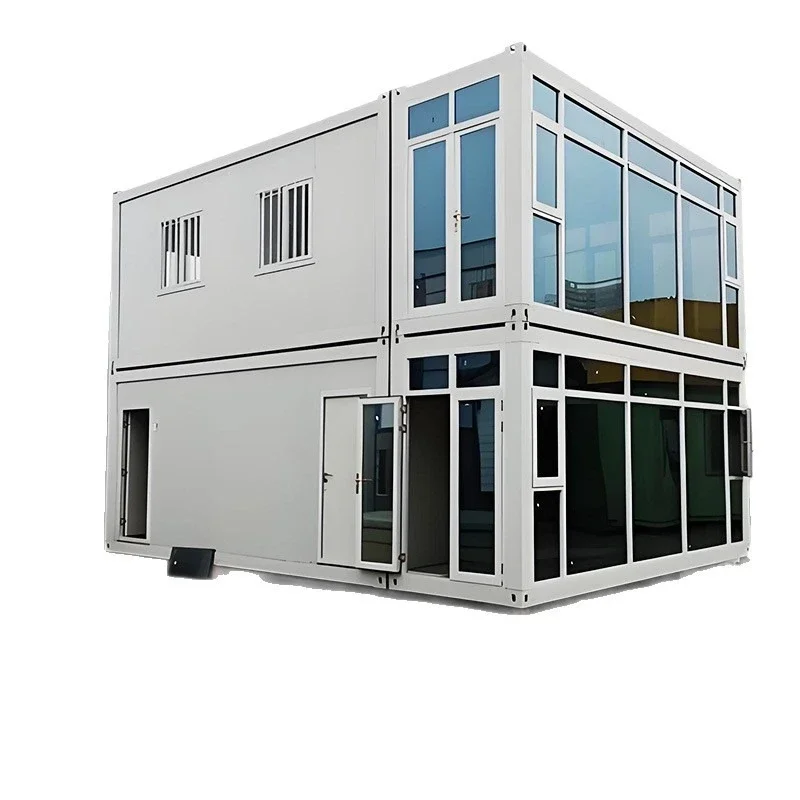 Container-Wohnraum mit Stahlrahmen, einfache Montage, Sonnenschutz aus Stahlblech