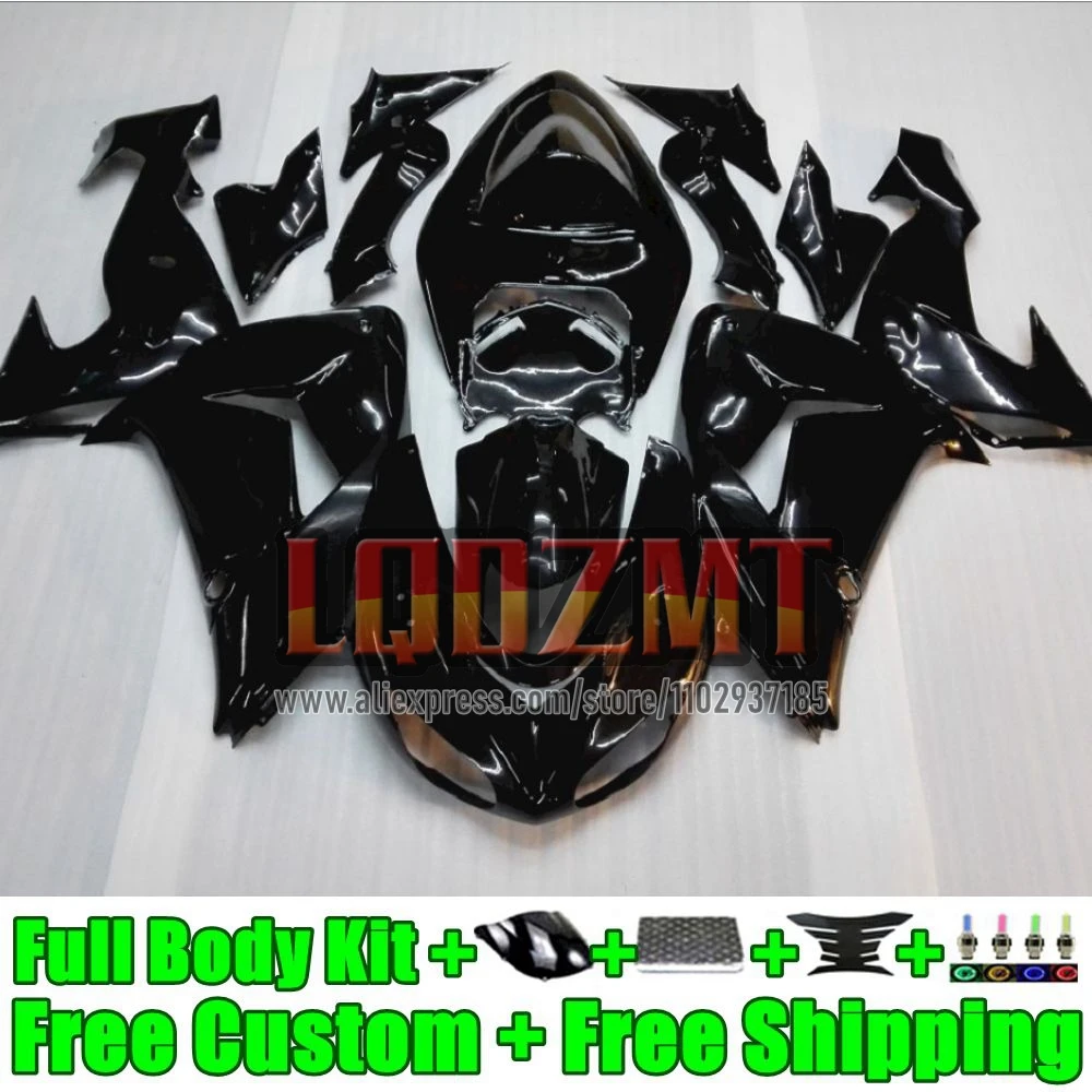 Injection Frame For KAWASAKI black stock NINJA ZX-10R ZX 10R 1000 10 R 50No.1 1000CC ZX10R 2006 2007 ZX1000 06 07 OEM Fairing