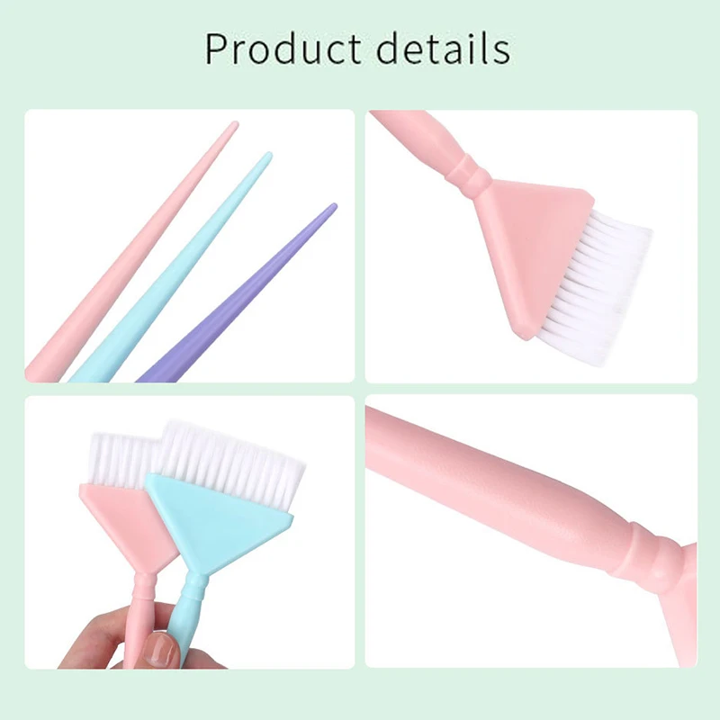 Professional Hair Coloring Brushes Combs Salon Hair Tint Dying Tools Hair Dye Brush Hair Barber Hairdressing Styling Accessories