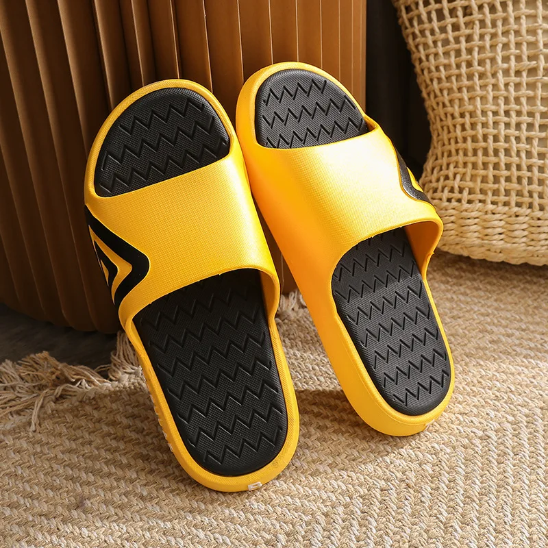 Summer Slippers For Men Women Eva Soft Bottom Slippers Indoor House Slides Flat Sandals Outdoor Beach Shoes