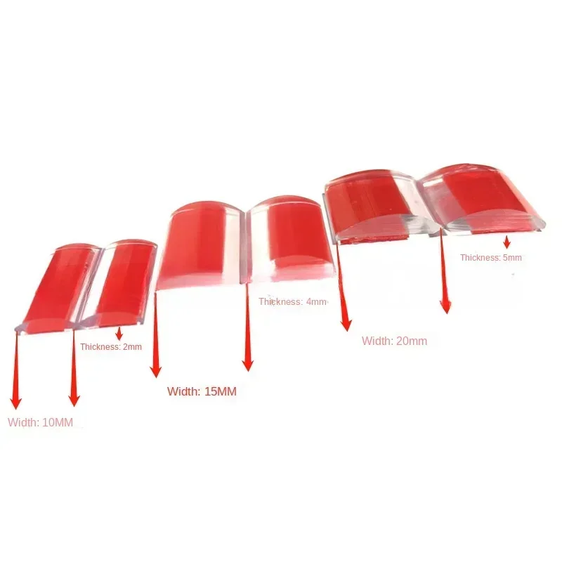 1/2/3M Table Edge Protective Furniture Corner Strip Self-adhesive Transparent Children's Anti-collision Soft Bumper Baby Safety