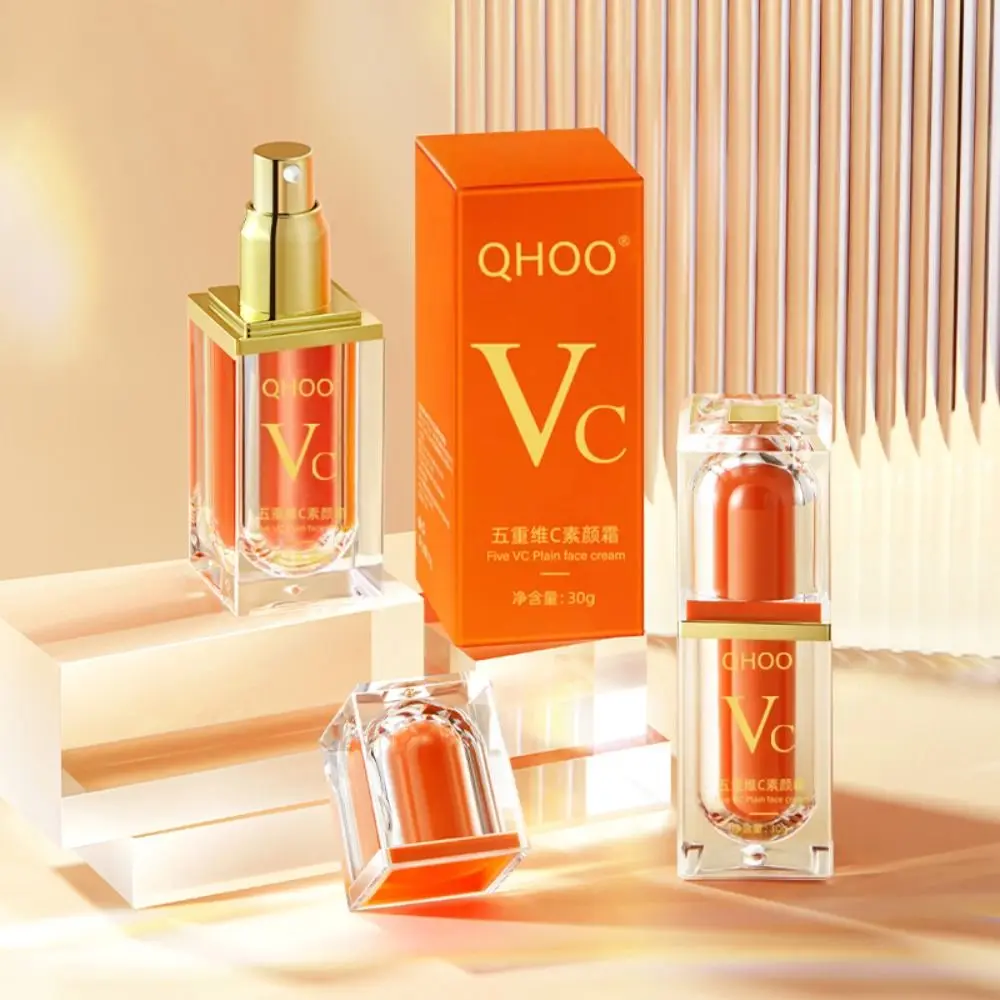 Nowy krem izolujący 30 ml, naturalny krem nawilżający do twarzy, witamina C, rozjaśniający korektor, rozświetlająca pielęgnacja skóry.