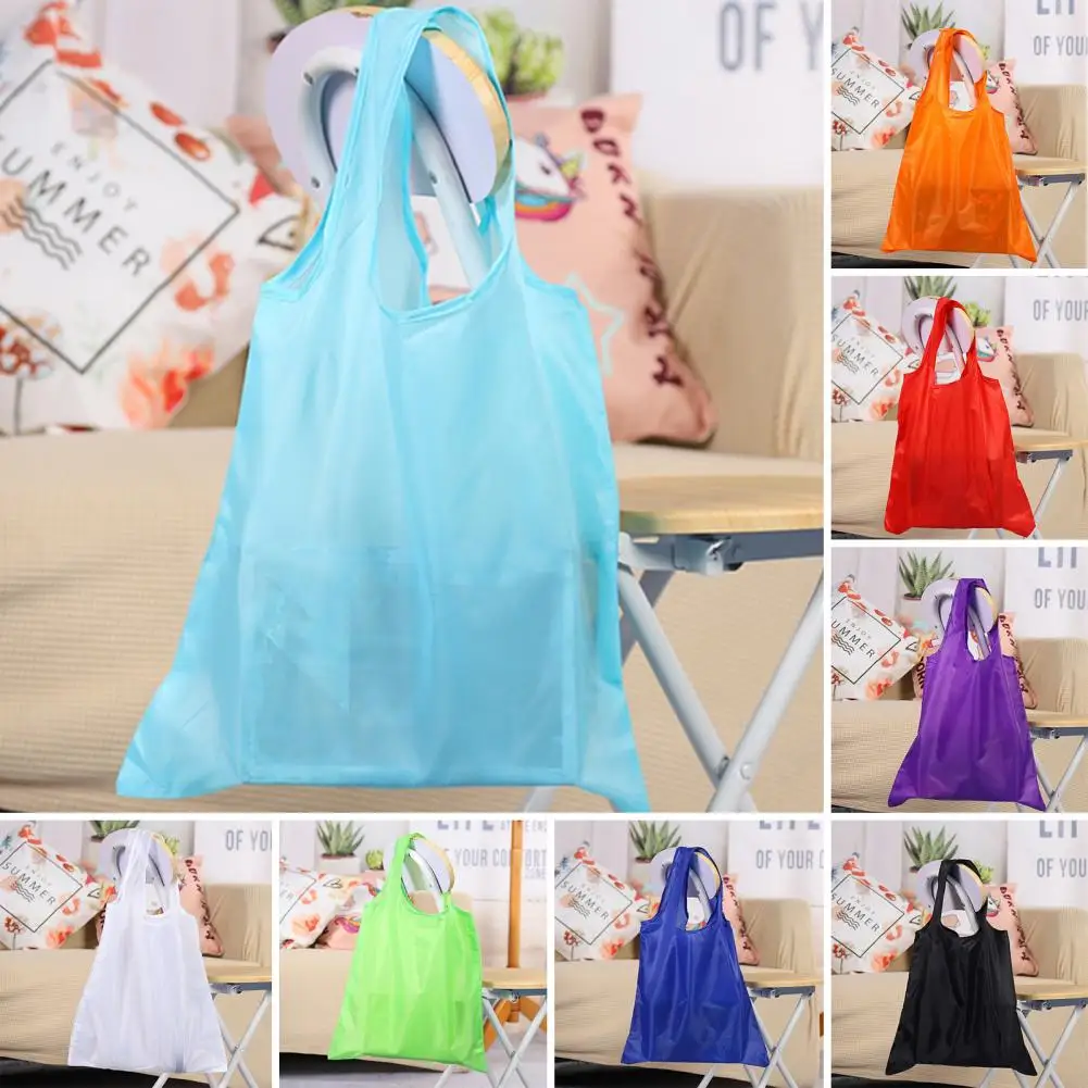 Excellent Foldable Travel Shopping Storage Bag Compact Shopping Handbag Folding Shopping Carrier Bag Outdoor Supply