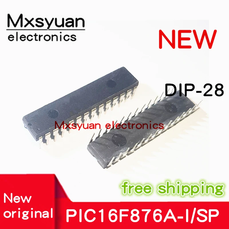 5pcs~20pcs/lot PIC16F876A-I/SP DIP28 PIC16F876A DIP-28 nhanced Flash Microcontrollers new and original IC In Stock