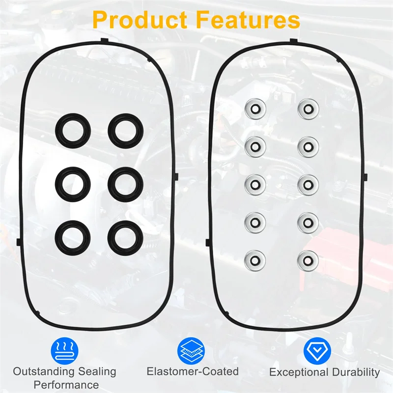 ل أكورا MDX RL TL ل أكورد أوديسي غطاء صمام المحرك طوقا مجموعة VS50607R استبدال جزء اكسسوارات السيارات السيارات