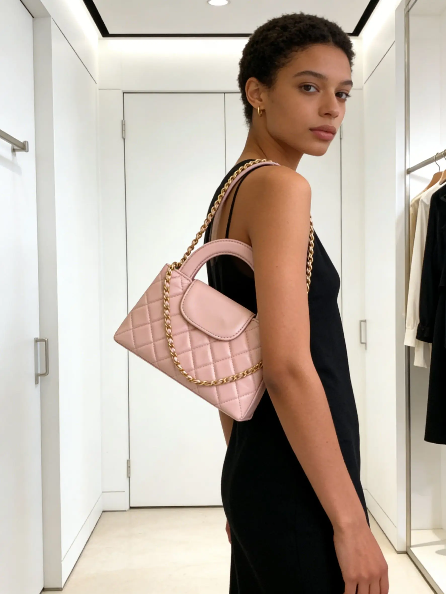 

New Women's Crossbody Bag Handbag Light Luxury Niche High-end Quilted French Bag Luxury handbags