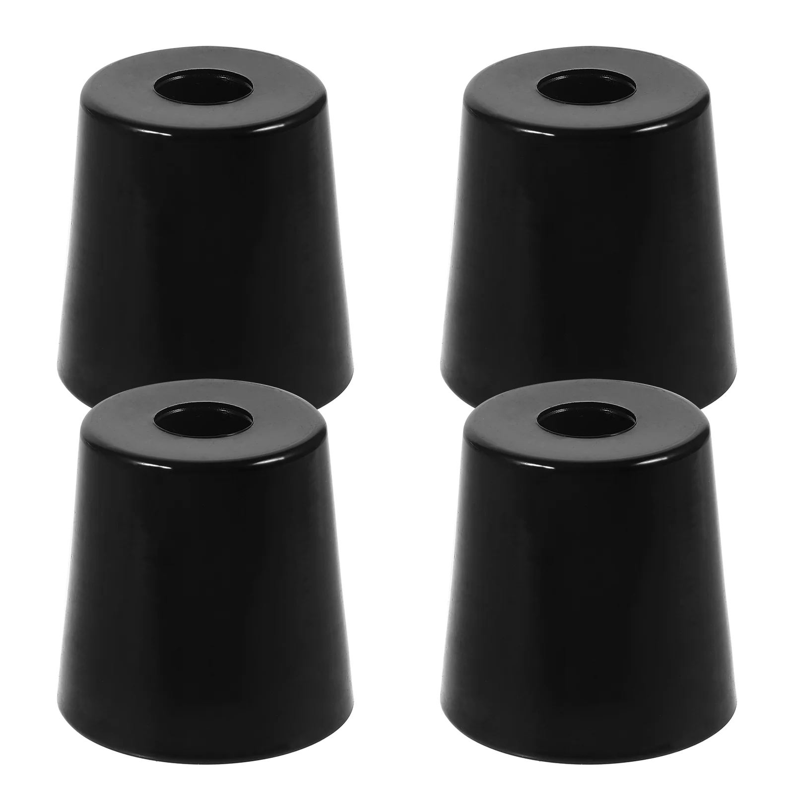 4 Pcs Car Accessories Bumper Stop Cone Enclosed Trailer Replace Black Replacement Ramp Door