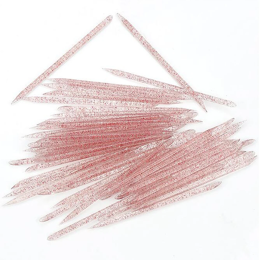 

300pcs Crystal Rod Manicure Pen Dotting Pens Tool Nail Rhinestones Cuticle Pusher DIY Projects Salons Home Use