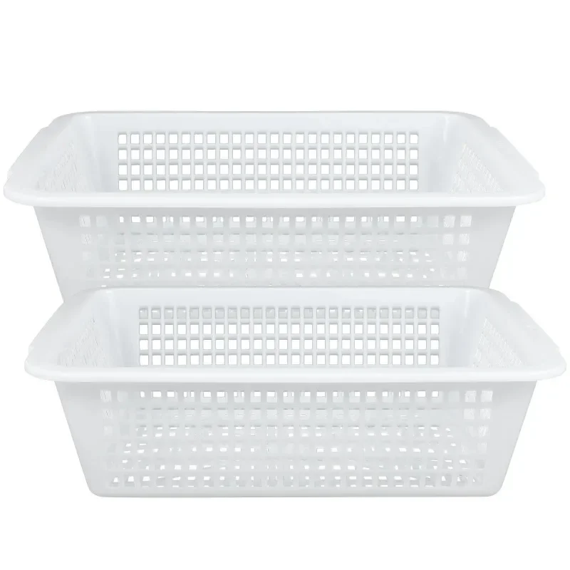 1Pcs Storage Basket Lightweight for Home Sundries Decorate Desktop File Organizer Abs Multifunctional Organizing