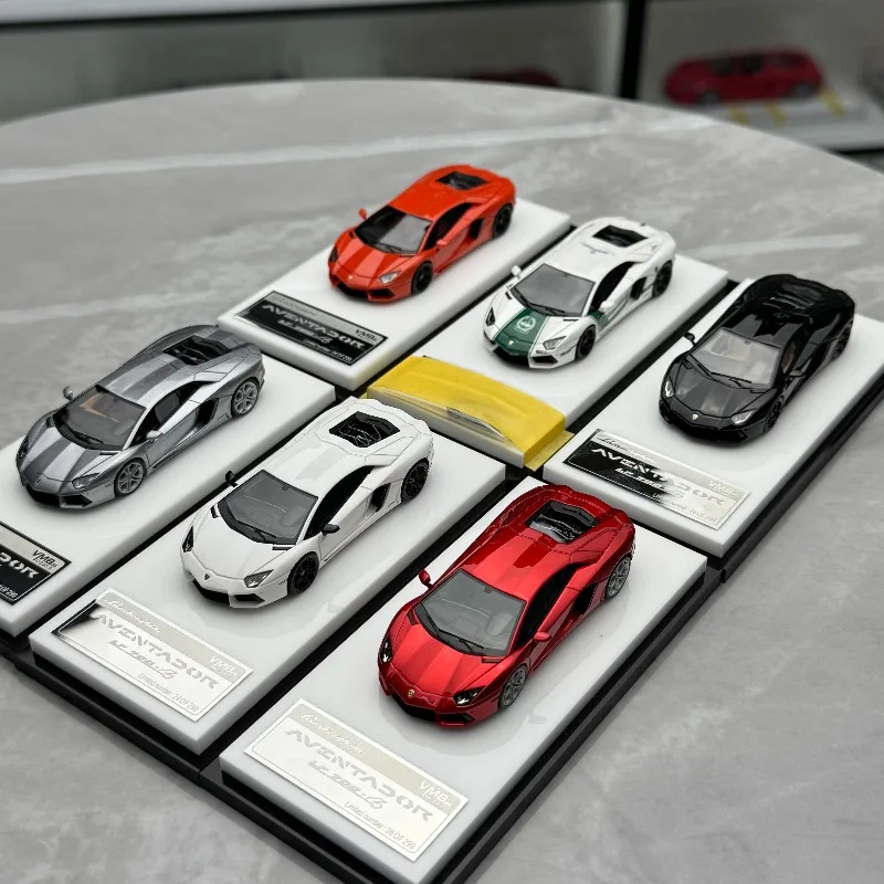 VMB 1/64 Aventador LP700-4 Resin Motor Vehicle Toy Die-casting Metal Model Collection Gifts