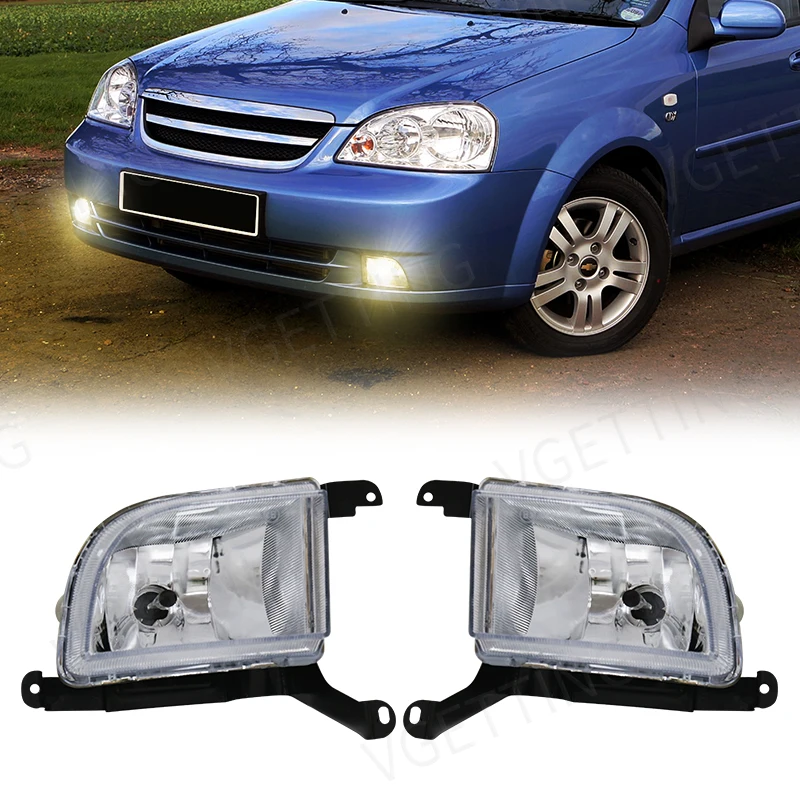 For Chevrolet Lacetti Optra Daewoo Buick Excelle Hrv 2003 2005 2006 2007 Fog Lamps Car Halogen Daytime Running Lights DRL 12V