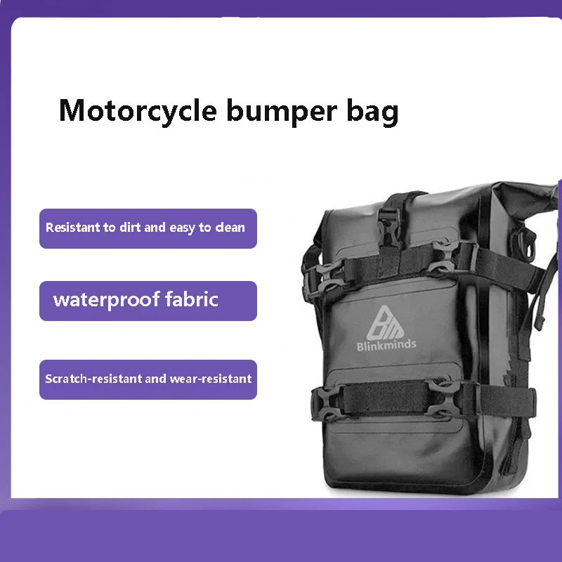 

For BMW R1200GS R1250GS ADV For HONDA NC750X CB500X Motorcycle Frame Crash Bars Waterproof Bag Bumper Repair Tool Placement Bag