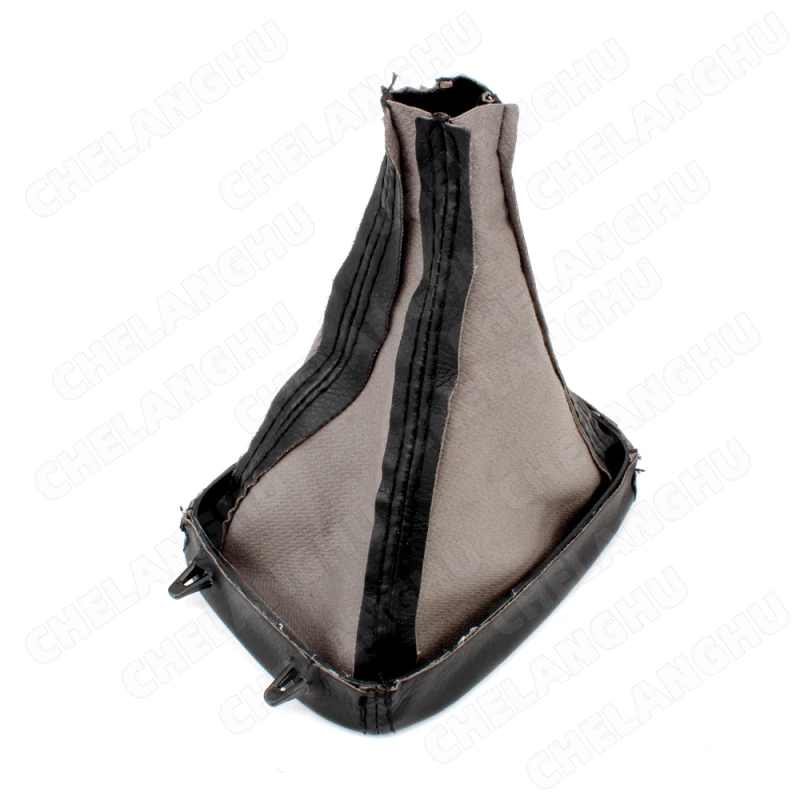 Para saab 9-3 2003 2004 2005 2006 2007 2008 2009 2010 2011 2012 carro 5/6 velocidade shift engrenagem vara botão bota de couro do plutônio preto