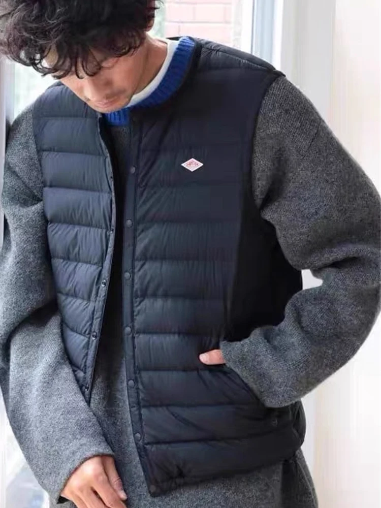 

DANTON 25aw simple quilted down liner thermal insulation vest jacket