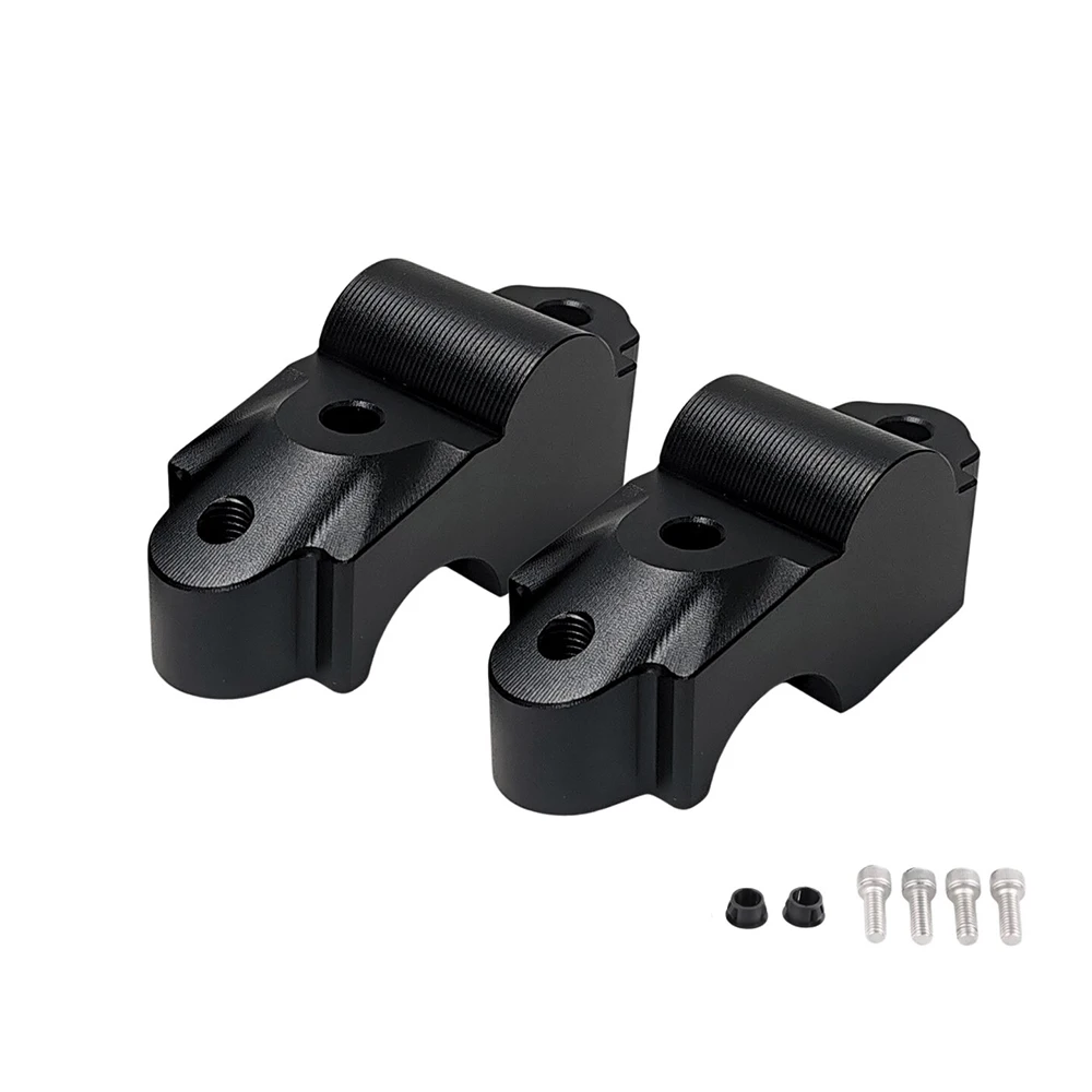 Motorcycle Handlebar Riser Clamp Mount Handle Bar Heighting Back Move Adapter For Benda Darkflag Black Flag 500 950 Darkflag950