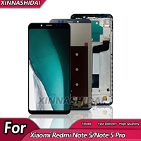 5.7'' LCD Display Touch Screen Digitizer Assembly for Xiaomi Redmi Note 5/Note 5Pro with Frame Screen Replacement for MDG1 MDI1