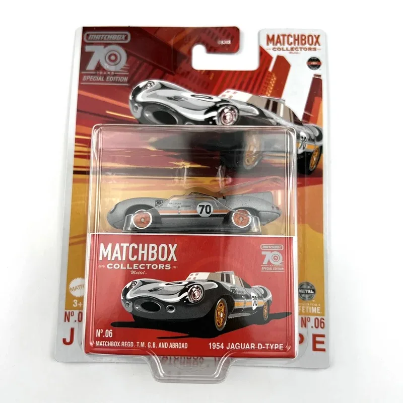 matchbox 1/64 1954 JAGUAR D- Collect die-casting alloy car model ornaments