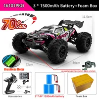 SCY 16102PRO 1:16 70KM/H Or 50KM/H 4WD RC Car Remote Control Cars High Speed Drift Monster Truck for Kids vs Wltoys 144001 Toys