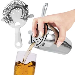 Cocktail Shaker Ice Strainer Bar Accessories Stainless Steel Filter Barware Bar Tools bartending Kitchen tools ice filter