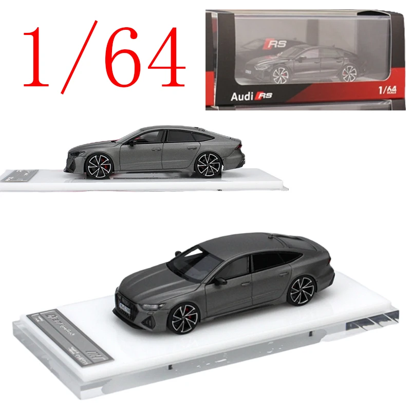 

MotorHelix Diecast 1/64 Scale Audi Resin Model Car Audi RS7 Play Vehicles Toys for Boys Gift Original Box