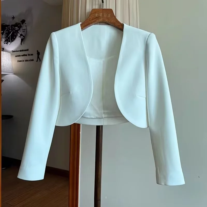 Women's Jacket New Stylish and Beautiful Short Suit Short Coat Autumn new Simple Temperament Commuter OL Suit Chic top Woman