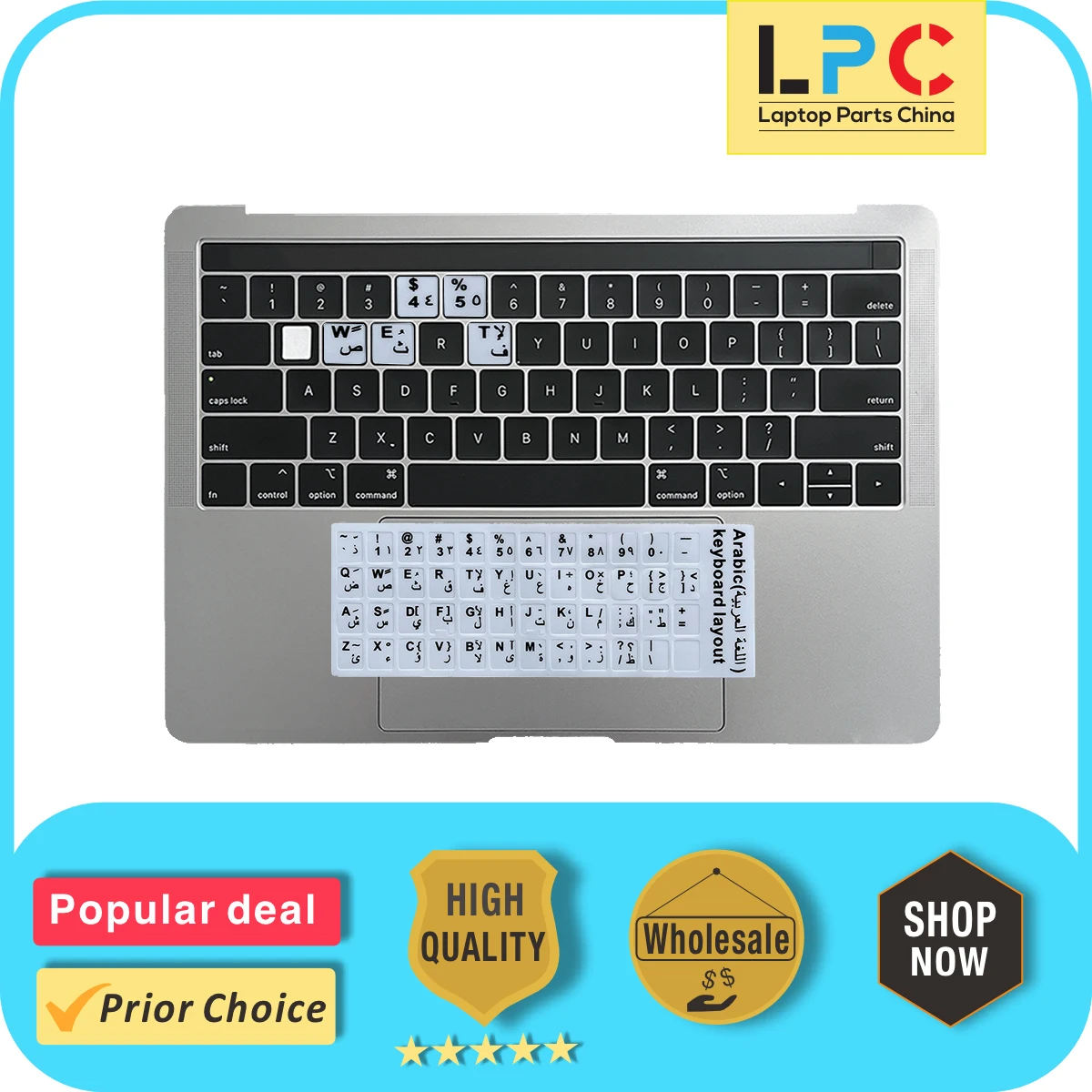 

Laptop Keyboard Stickers English Spanish Portuguese French Deutsch Italiano Russian Arabic Korean Swedish Ukraine Thai Japanese