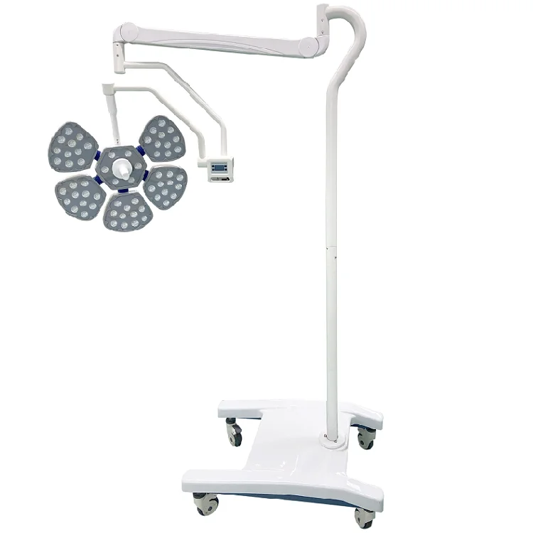 Mobile 700mm Hospita Medical Surgical LED Examination Light Vertical Cold Light Operating Lamp Price
