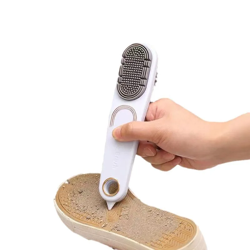 

3 Pcs Double-sided Rubber Shoe Brush Soft Bristles Clothes Shoe Brushes Care Specialized Brush Waterproof Dirt Removal Cleaning