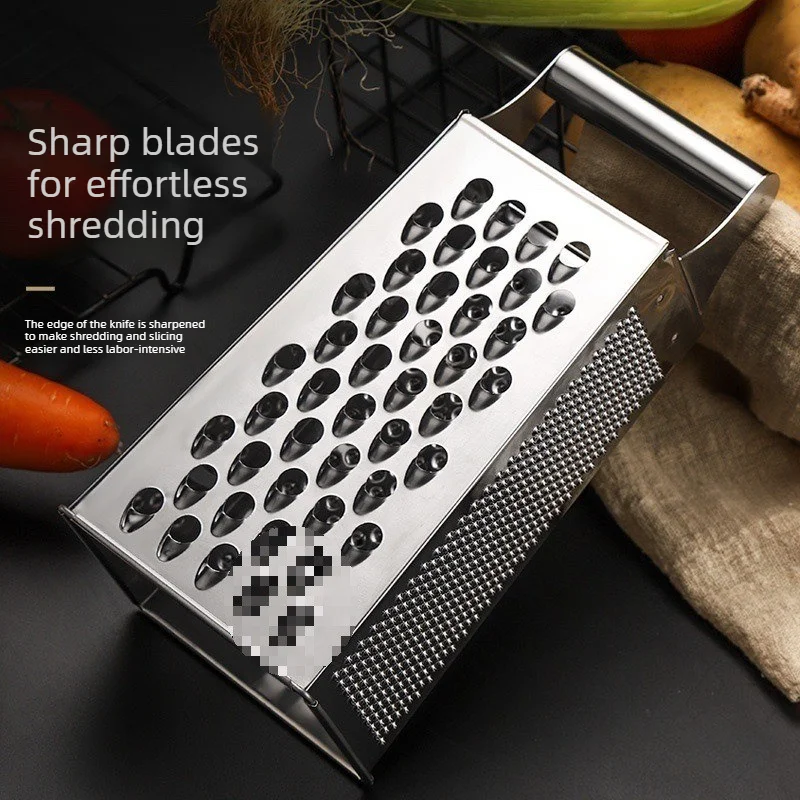 Stainless Steel Vertical Grater,Multifunctional Vegetable & Fruit Slicer/Shredder,Cheese Grater,Kitchen Melon Planer