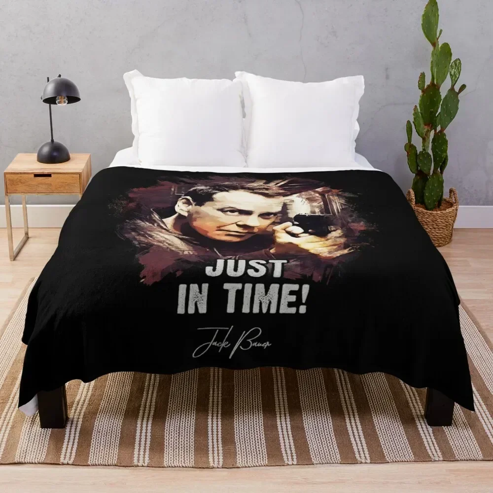 

Just In Time - Jack Bauer Throw Blanket for winter Comforter Kid'S Fashion Sofas Blankets