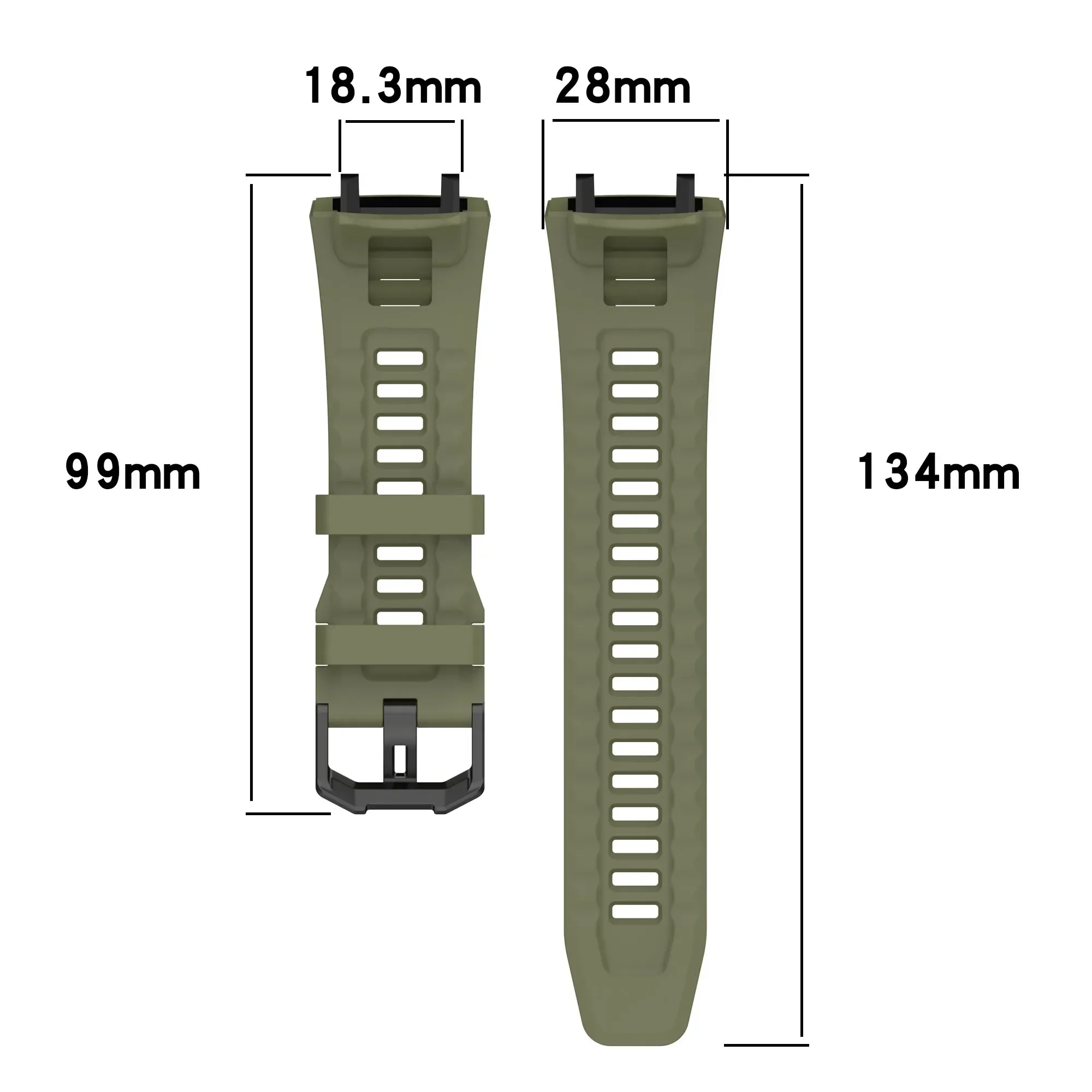 Soft Wristband  For Amazfit T-REX 3 Strap Band Belt Silicone Bracelet Accessories For Amazfit T-REX 3 Women Men Accessory