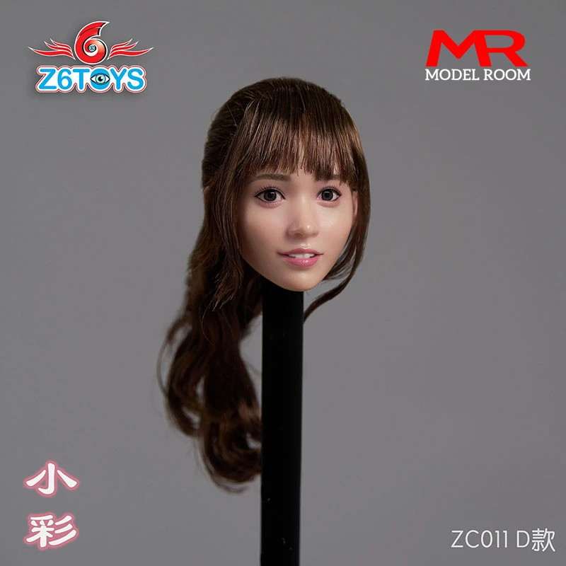 Z6TOYS ZC011 1/6 سايكا كاكاتيتا عيون متحركة رئيس نحت نحت نموذج صالح 12 ''أنثى الجندي عمل الشكل دمى الجسم