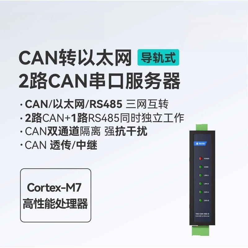 

CAN в RS485 Последовательный сервер Ethernet Конвертер сетевого порта Двунаправленная передача данных Прозрачная передача Modbus RTU Связь