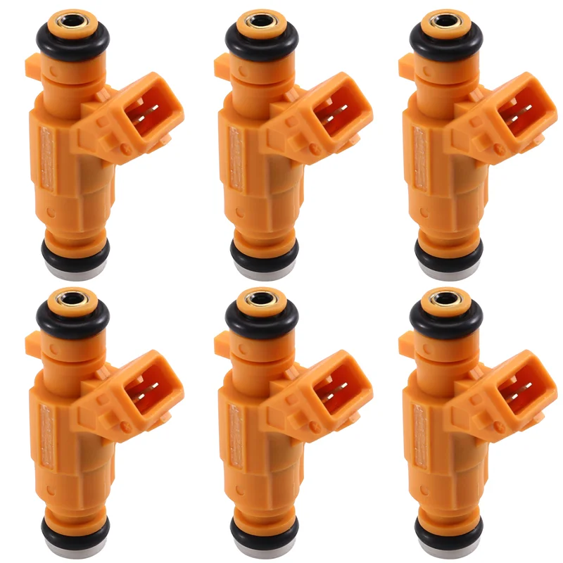 

Комплект из 6 топливных форсунок 0280155994 1984. E5 9635884280 Для Citroen C5 C8 406 607 807 Renault Fiat Lancia 3.0L