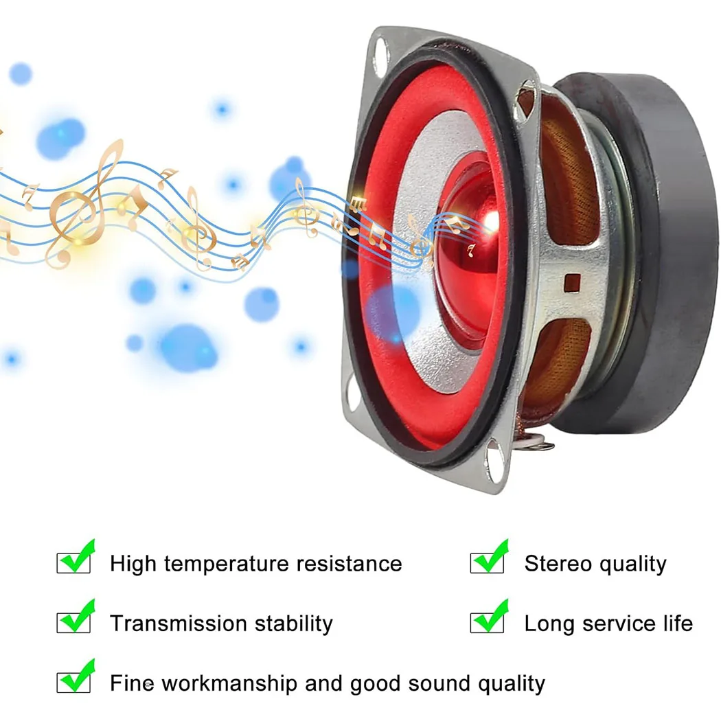 4Ohm 5W Full Range Audio Speaker Stereo Woofer Loudspeaker for Arduino Replacement view 5