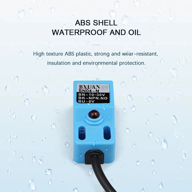 Free Sample SN04-N 5mm Inductive Proximity Sensor NPN/PNP, 3-wire NO 6-36V DC