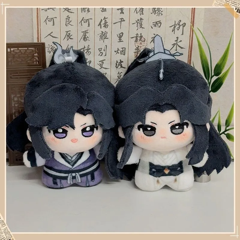 10CM Anime The Husky dan Kucing Putihnya Shizun Cosplay Chu Wanning Mo Ran Lembut Menggemaskan Ransel Liontin Hadiah Gantungan Kunci Mewah