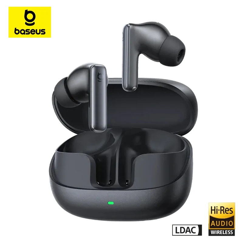 

Baseus Bowie MP1 Earphone TWS Wireless Bluetooth 6.0 Headphone ANC Adaptive Noise Reduction Hifi Earbuds Hi-Res LDAC ENC Headset