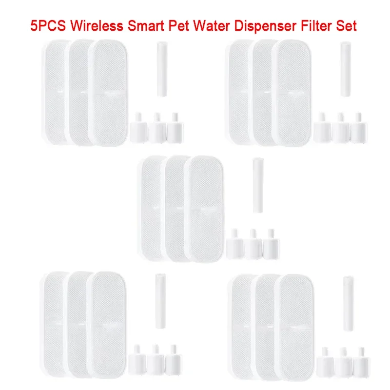 MIJIA Smart Wireless Pet Water Dispenser Filter Set Drinking Fountain Automatic Silent Water Dispenser Sterilization Filter Set