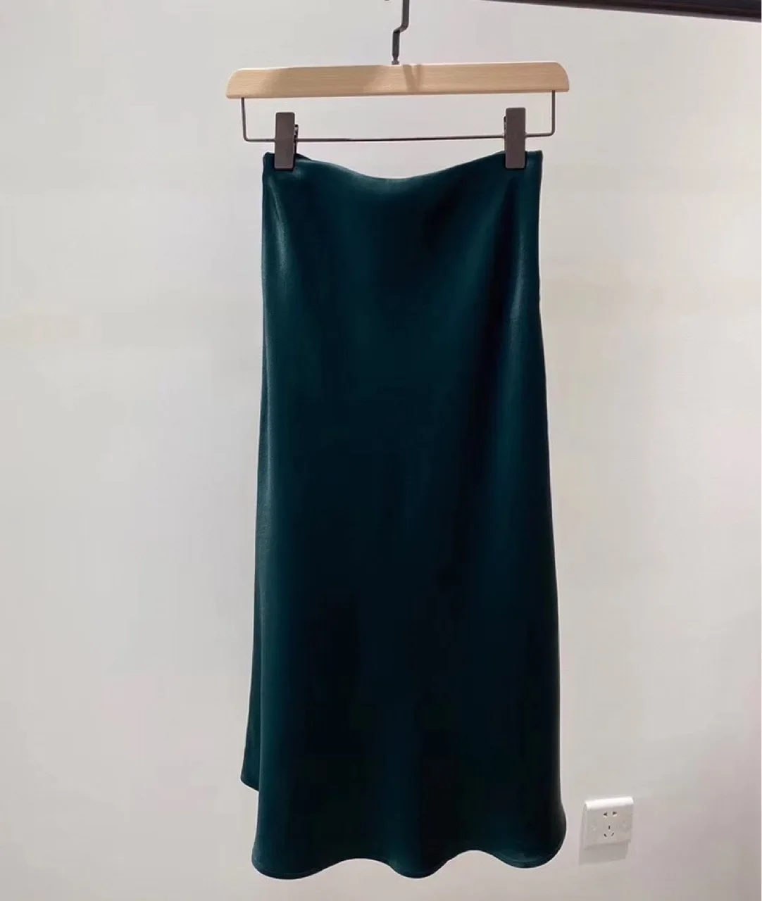 new optical blend elastic waist medium length acetic acid skirt multicolor acetic acid skirt