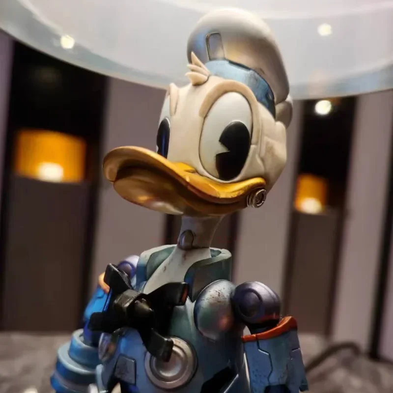 

15 см оригинальный Дисней Дональд Дак винтажная техника мультфильм настольная модель украшения коллекция игрушек детские подарки на день рождения