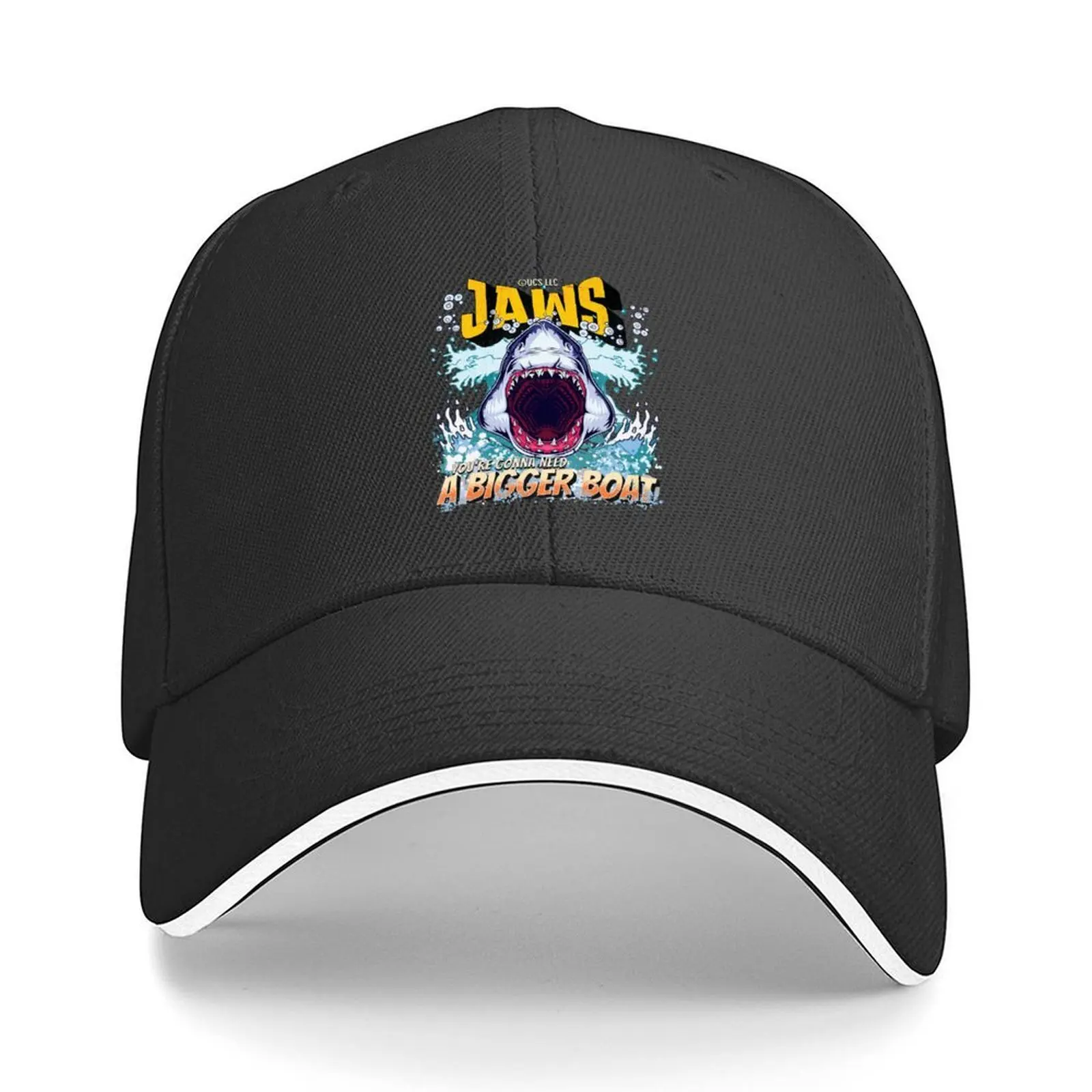 

Jaws Fan Art - You're gonna need a bigger boat Baseball Cap dad hat |-F-| fashionable Sunscreen Ladies Men's
