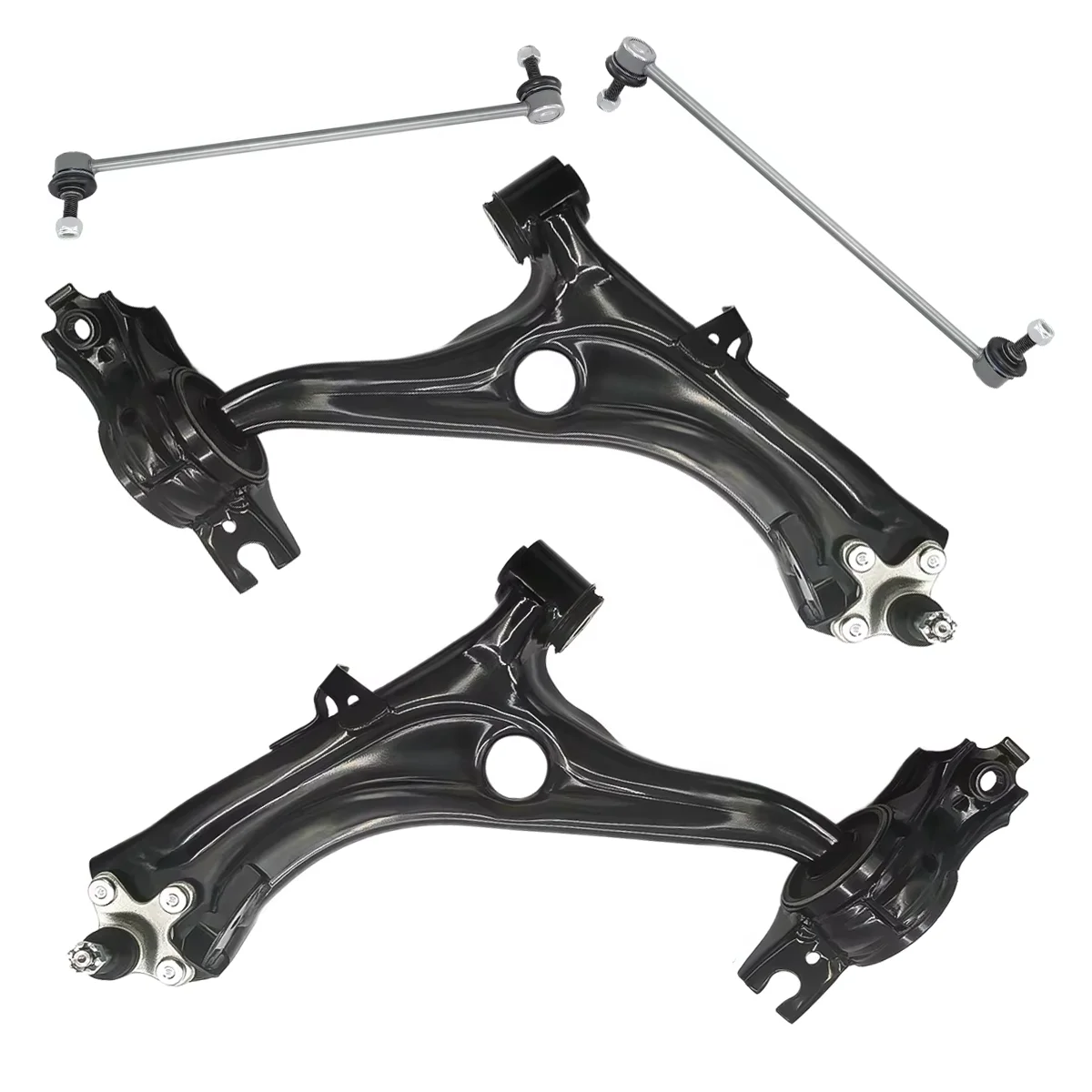 

Svenubee Front Lower Suspension Control Arms Stabilizer Links Ball Joints Set 4Pcs Kits for Honda Civic 2016 2017 2018 2019-2021